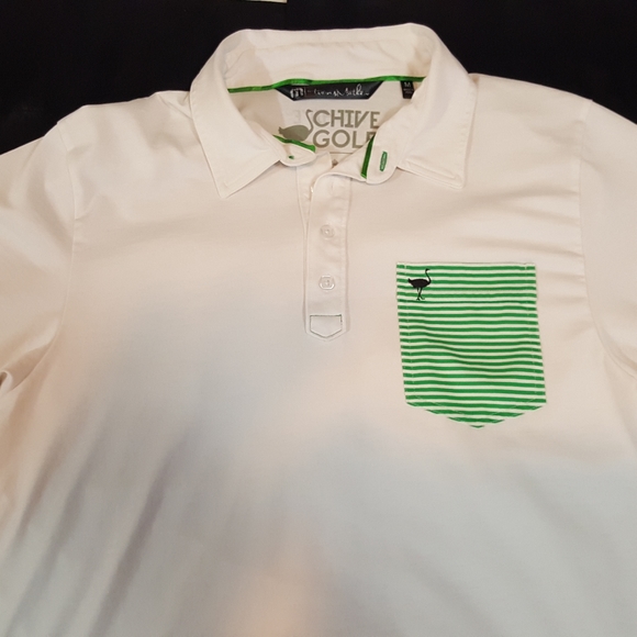 Golf shirt (chive) - Picture 2 of 6